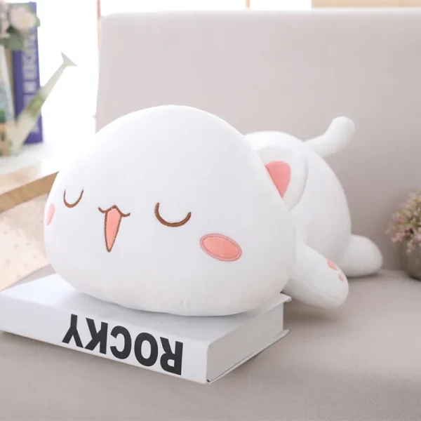 35cm Kawaii Lying Cat Plush Toys Stuffed Cute Cat Doll Lovely Animal Pillow Soft Cartoon Toys for Children Girls Christmas Gift - Image 5