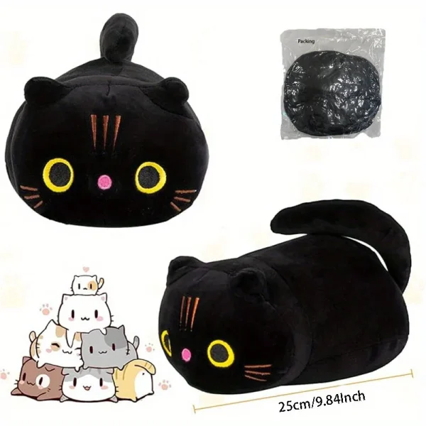 Kawaii Kitten Plush Pillow - Image 2