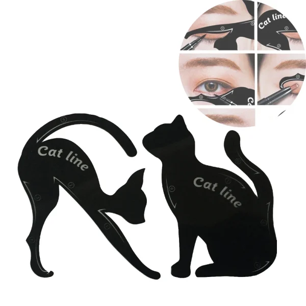 Cat Line Eyeliner Stencils - Image 4