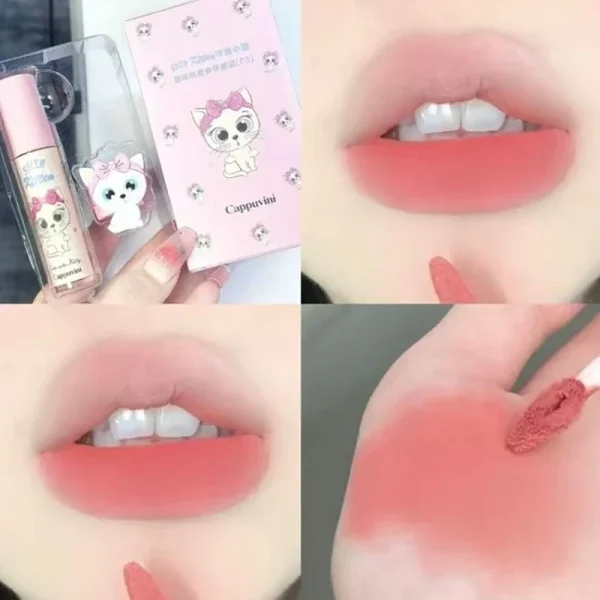 Cute Cat Velvet Lip Gloss (4 Color) - Image 2