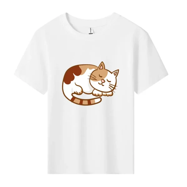 Cute Cat Short Sleeves - Image 3