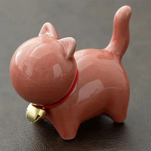 Little Bell Cat Ceramic Decoration - Image 5