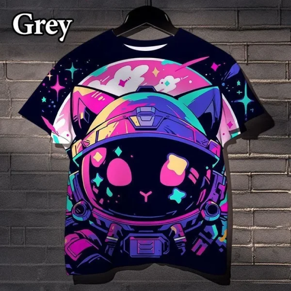 Kids Space Cat Shirts - Image 5