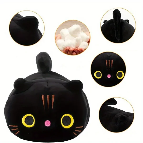 Kawaii Kitten Plush Pillow - Image 3