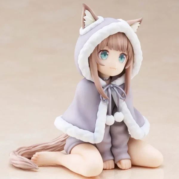 Anime Cute Doll Sakura Soybean My Cat Is A Kawaii Girl Figure Christmas Clothes Cat Girl Figures Model PVC Collection Toys Gifts - Image 3