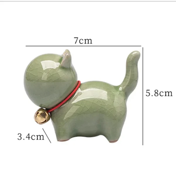 Little Bell Cat Ceramic Decoration - Image 6