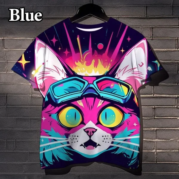 Kids Space Cat Shirts - Image 4