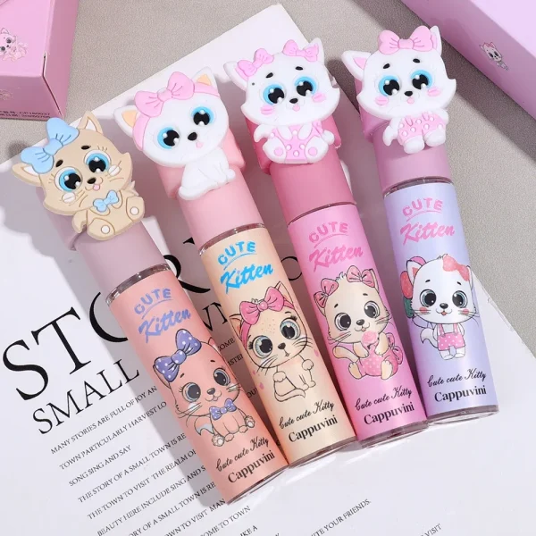 Cute Cat Velvet Lip Gloss (4 Color) - Image 6