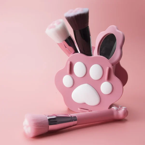 Cat Claw Kawaii Makeup Set With Box Mirror