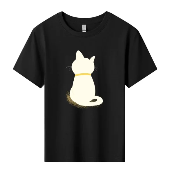 Cute Cat Short Sleeves - Image 5