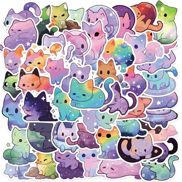 Star Cat Sticker Collection